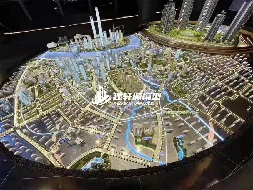 金家庄规划模型制作