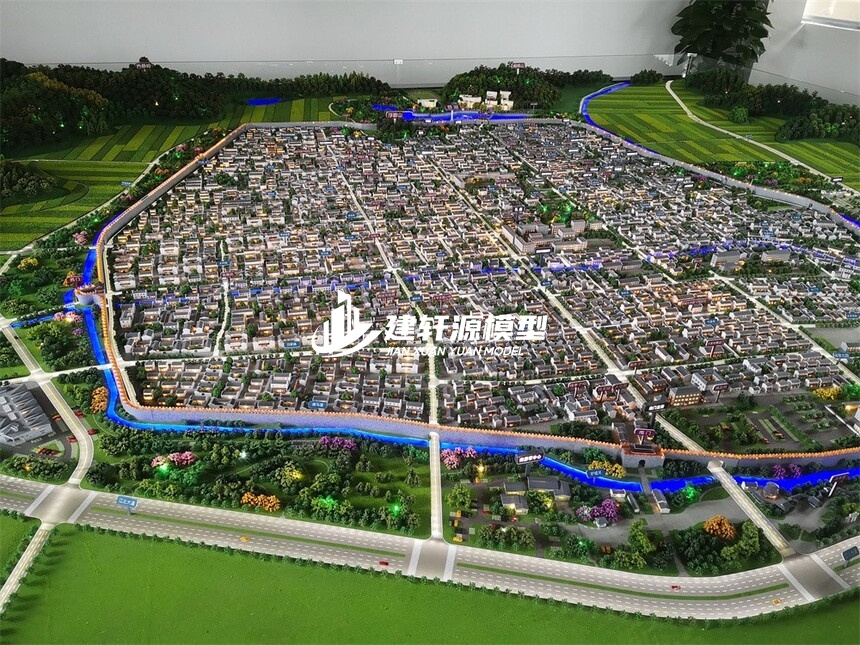 金家庄城市规划模型