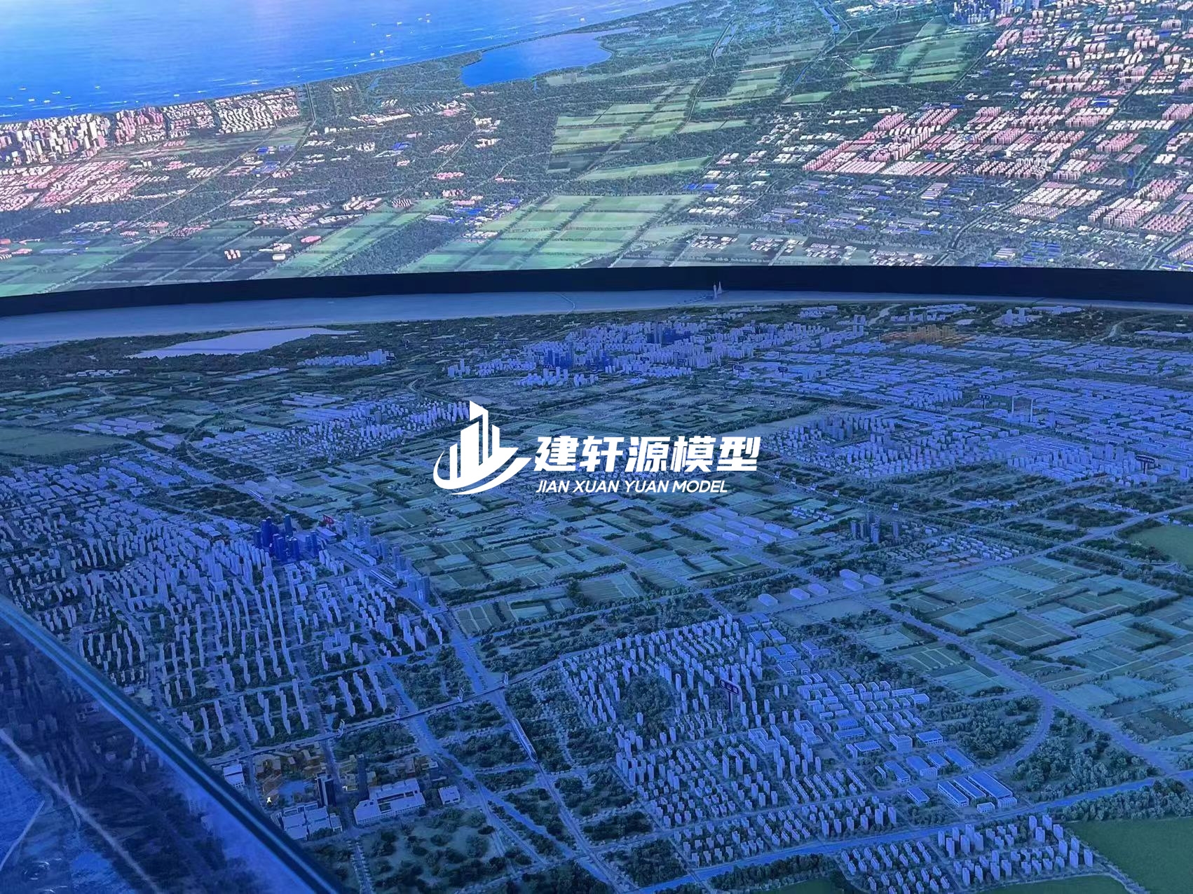 金家庄城市规划模型制作