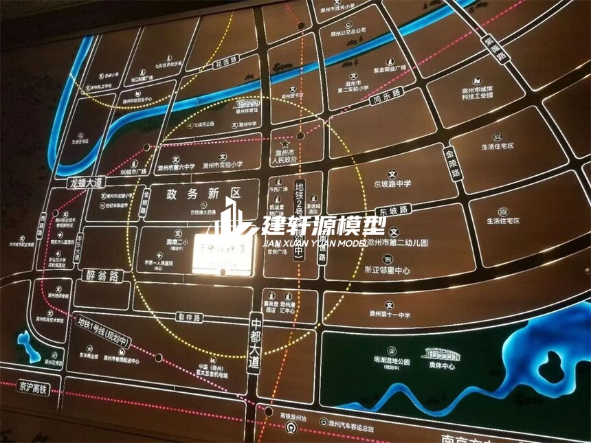 金家庄区域壁挂模型