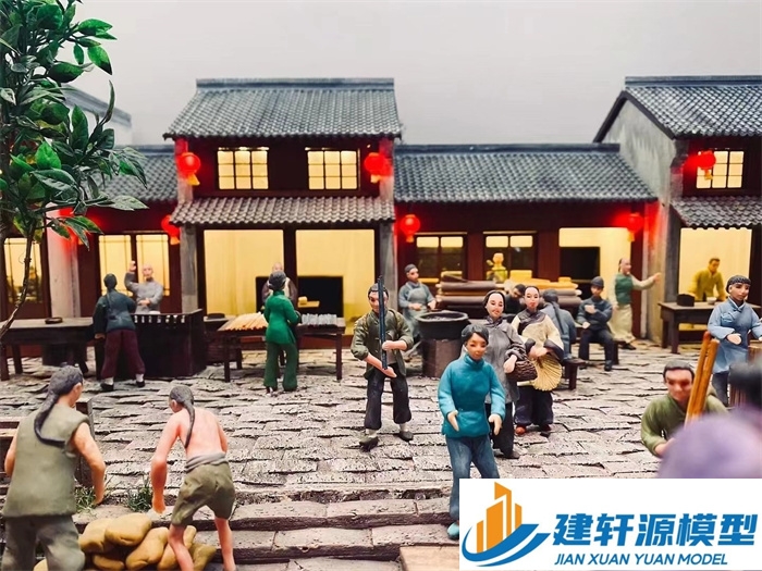 金家庄香市微缩模型
