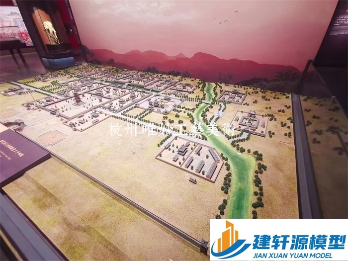 金家庄微缩模型法门寺
