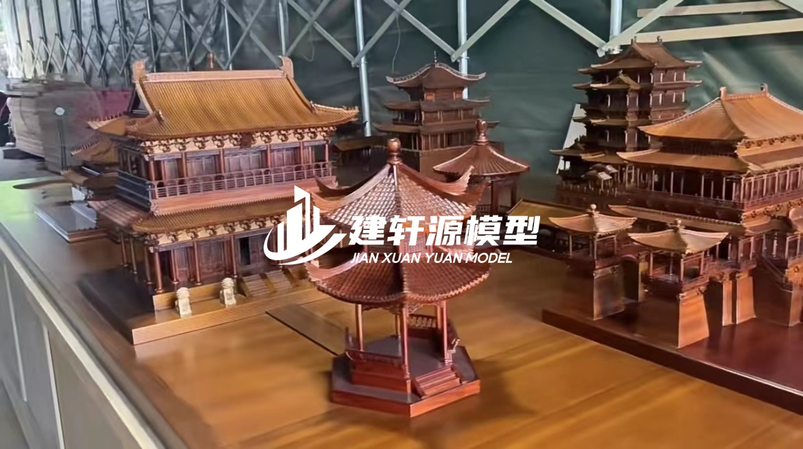 金家庄古建模型制作
