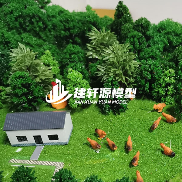 金家庄智慧农场沙盘模型生产